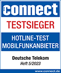 Connect Test: Telekom ist Testsieger beim Hotline-Test der Mobilfunkanbieter